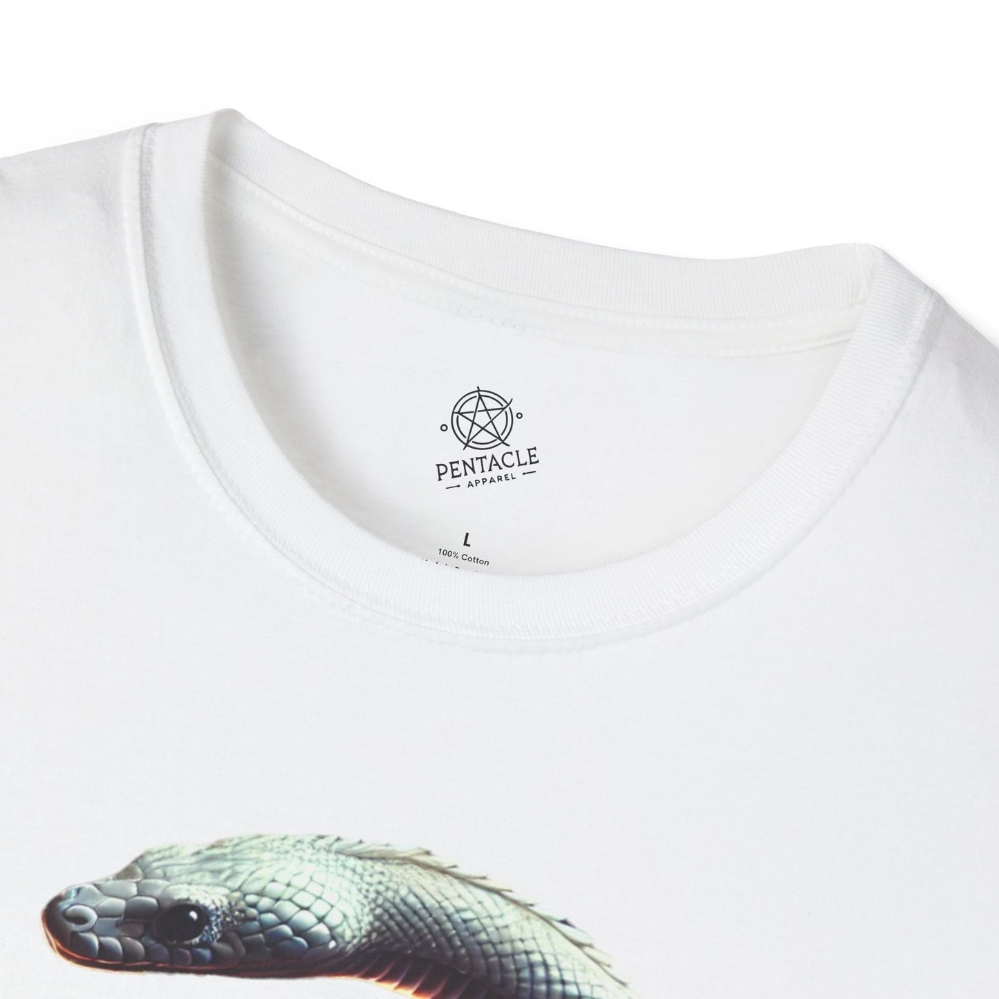 The Primordial Coil – Serpent & Cosmic Egg Tee