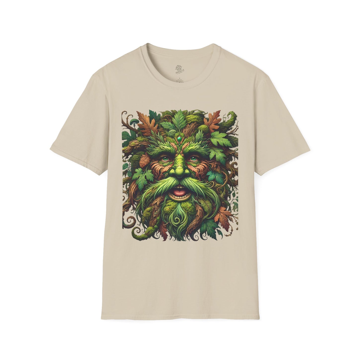 The Laughing Green Man Tee – Awaken the Magick