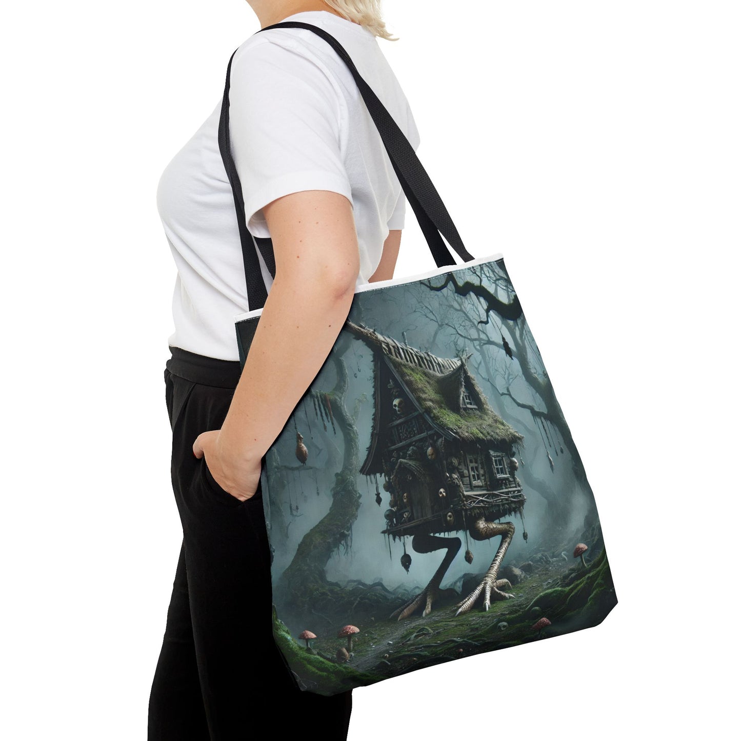 Baba Yaga’s House – The Tote with Legs - (AOP)