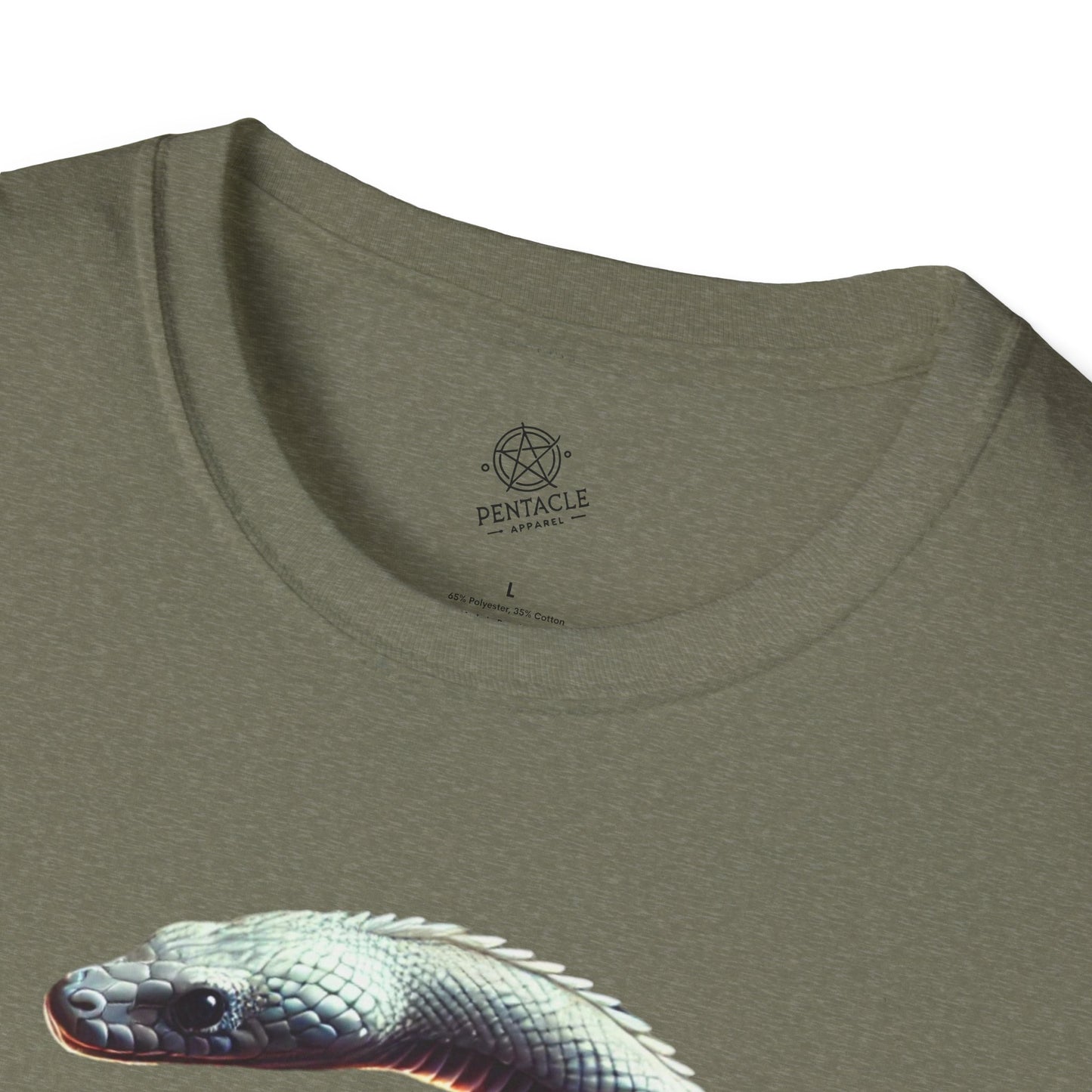 The Primordial Coil – Serpent & Cosmic Egg Tee