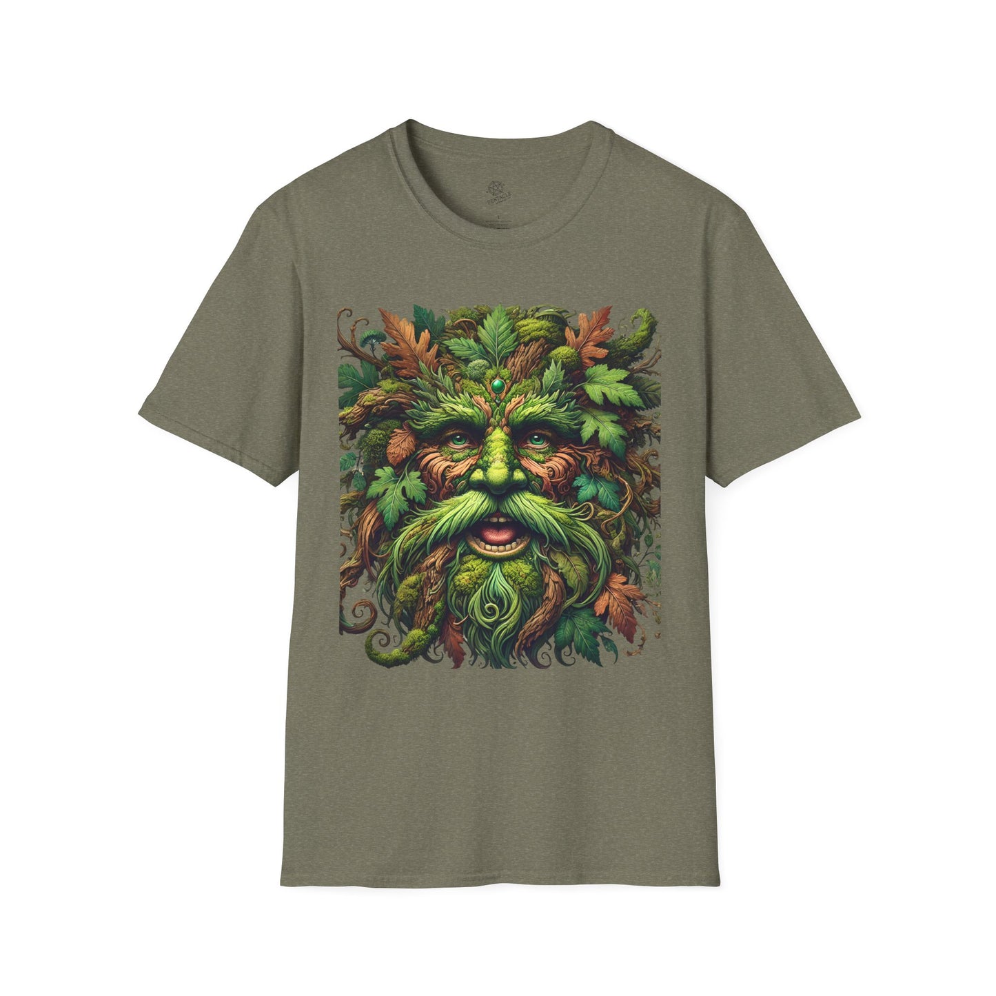 The Laughing Green Man Tee – Awaken the Magick