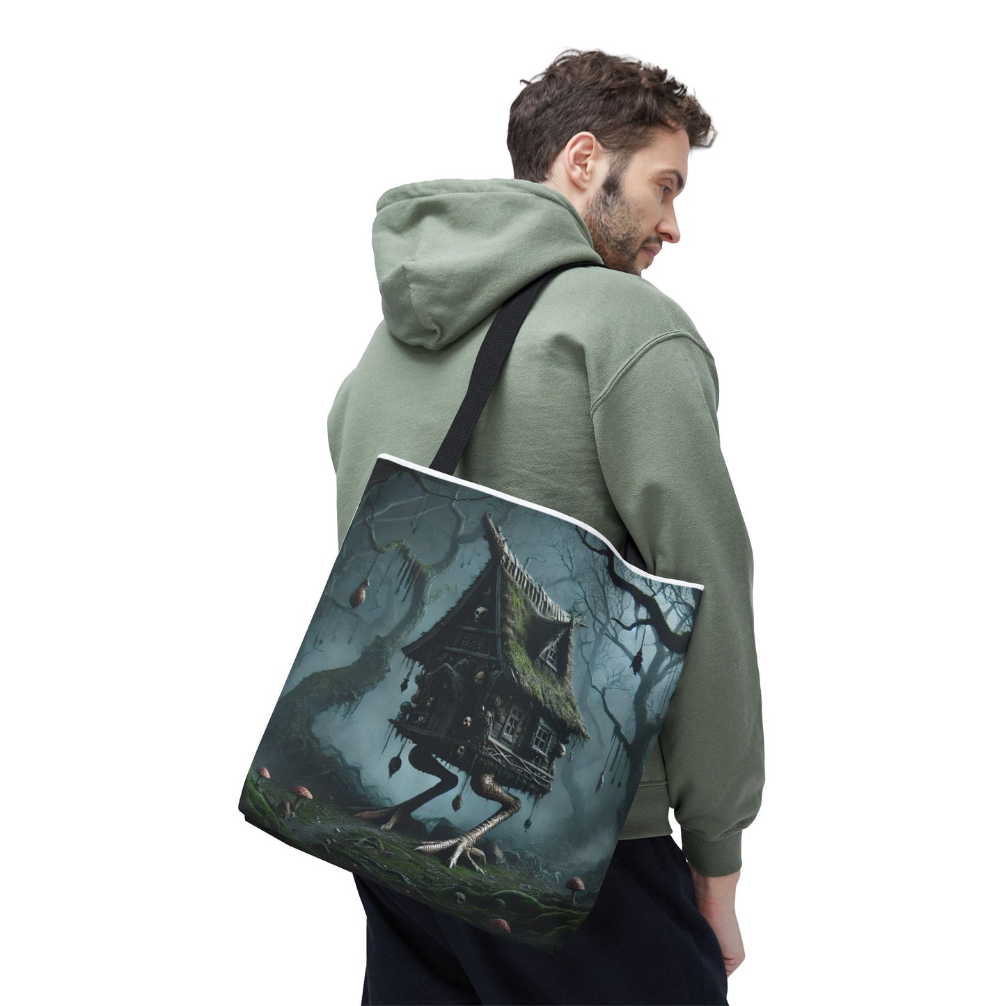 Baba Yaga’s House – The Tote with Legs - (AOP)