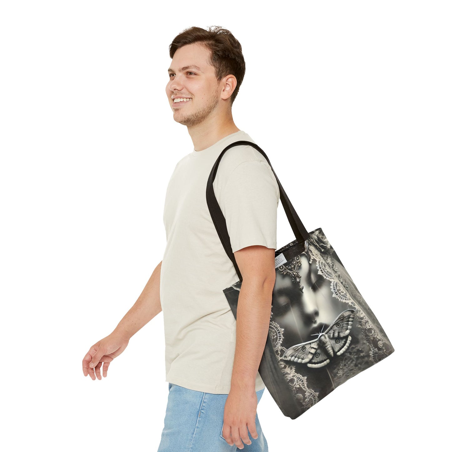 VIP - The Veiled Messenger – Liminal Moth Tote Bag