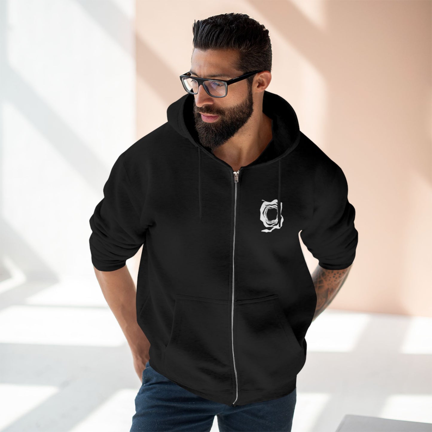 The Threshold Keeper Zip Hoodie