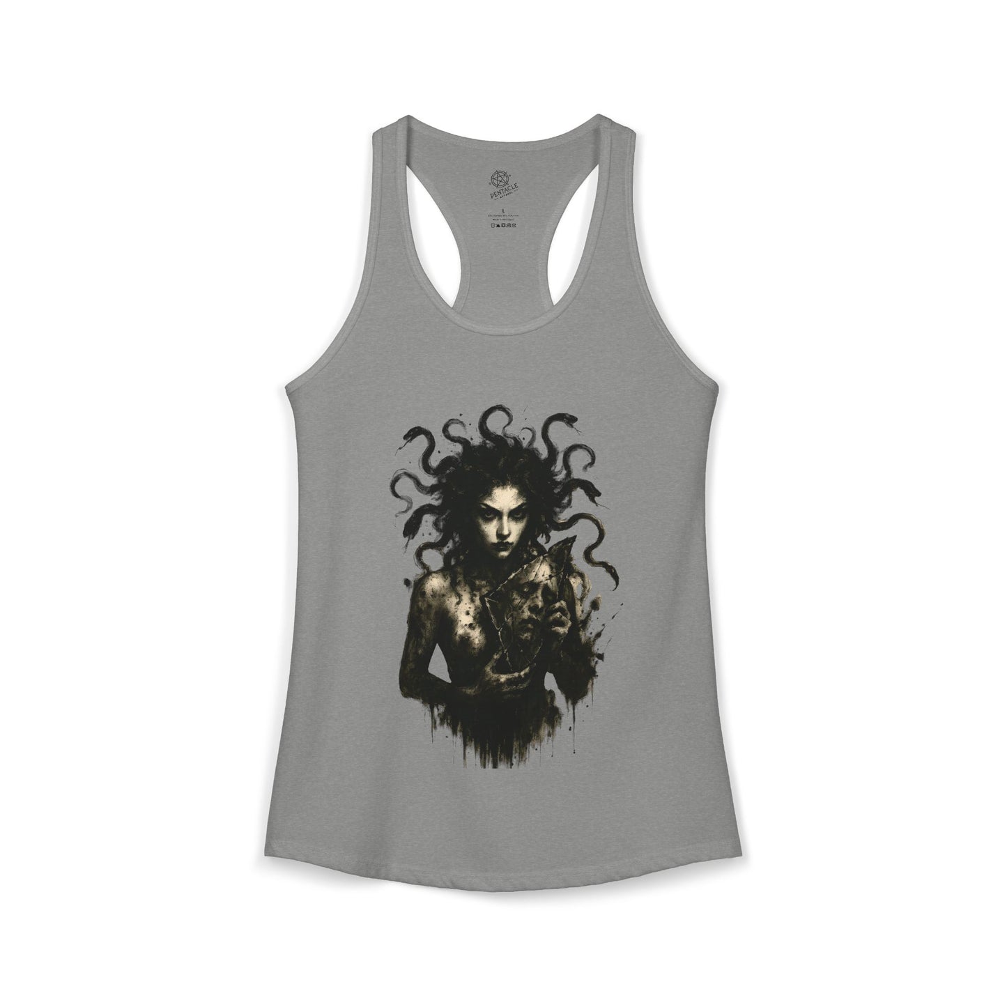 Ladies Ideal Racerback Tank - The Broken Mask