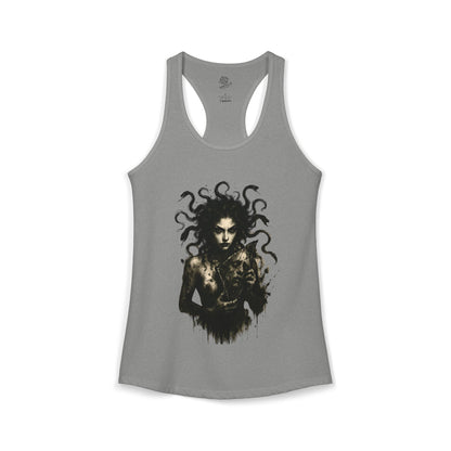 Ladies Ideal Racerback Tank - The Broken Mask
