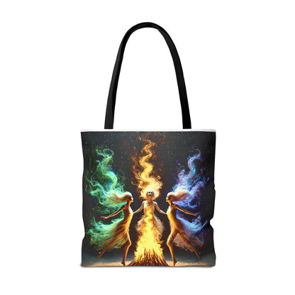 The Elemental Witches Tote Bag (AOP)