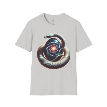 The Primordial Coil – Serpent & Cosmic Egg Tee
