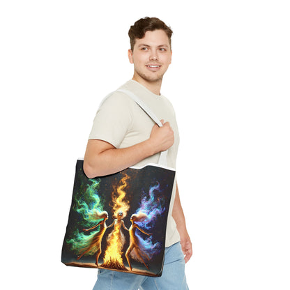 The Elemental Witches Tote Bag (AOP)