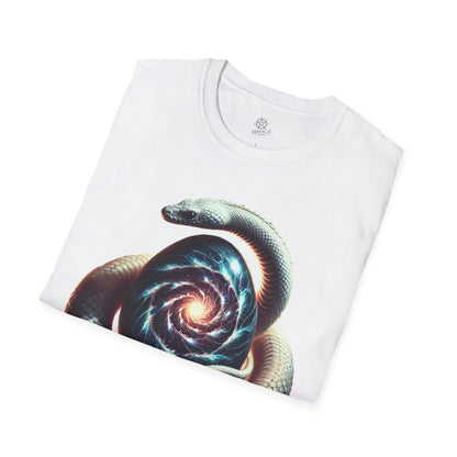 The Primordial Coil – Serpent & Cosmic Egg Tee