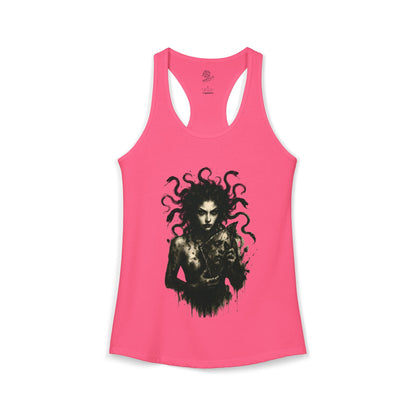 Ladies Ideal Racerback Tank - The Broken Mask