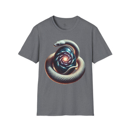 The Primordial Coil – Serpent & Cosmic Egg Tee