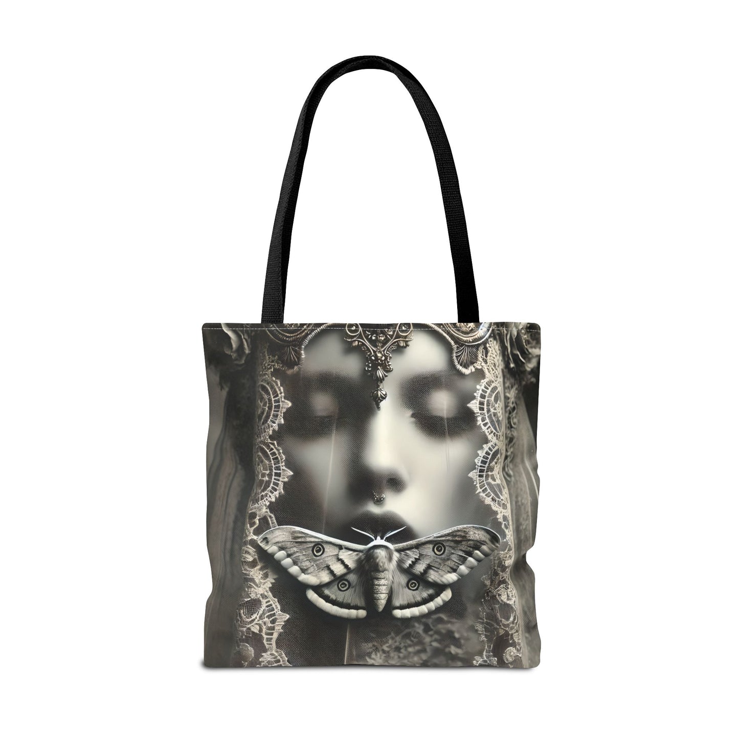 VIP - The Veiled Messenger – Liminal Moth Tote Bag