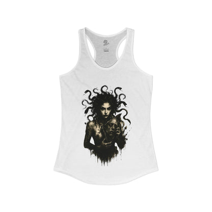 Ladies Ideal Racerback Tank - The Broken Mask