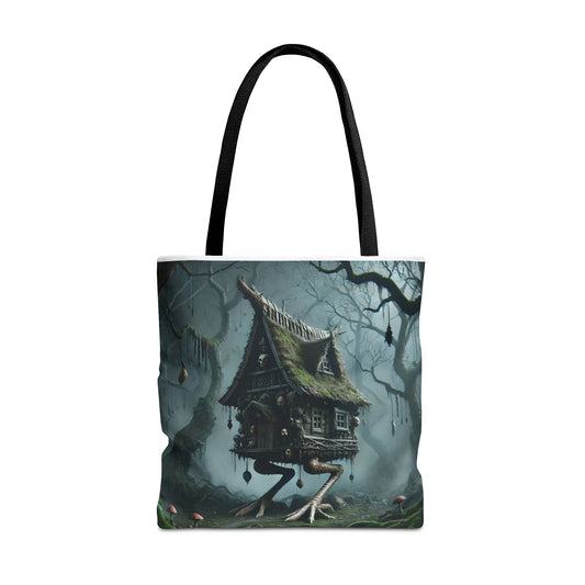 Baba Yaga’s House – The Tote with Legs - (AOP)