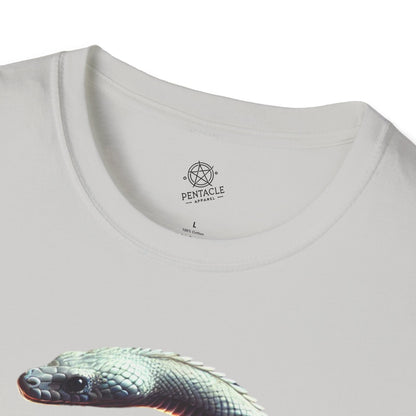 The Primordial Coil – Serpent & Cosmic Egg Tee