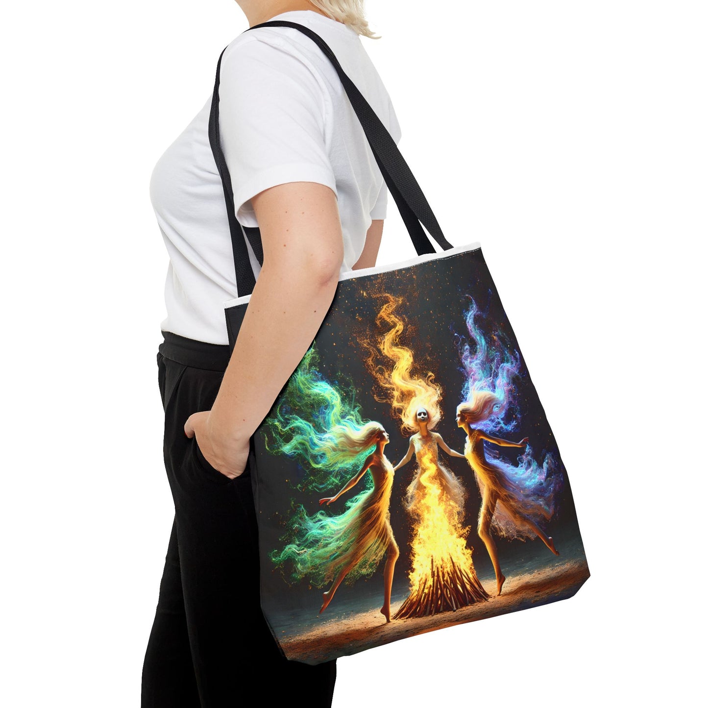 The Elemental Witches Tote Bag (AOP)