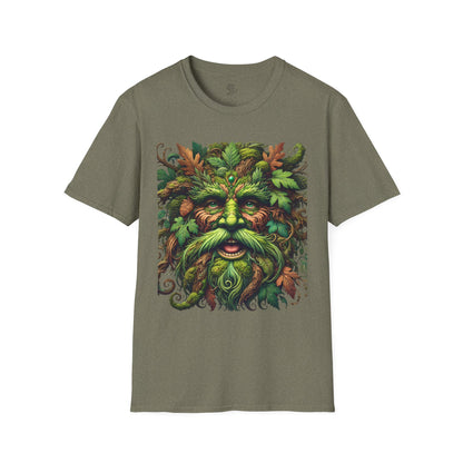 The Laughing Green Man Tee – Awaken the Magick
