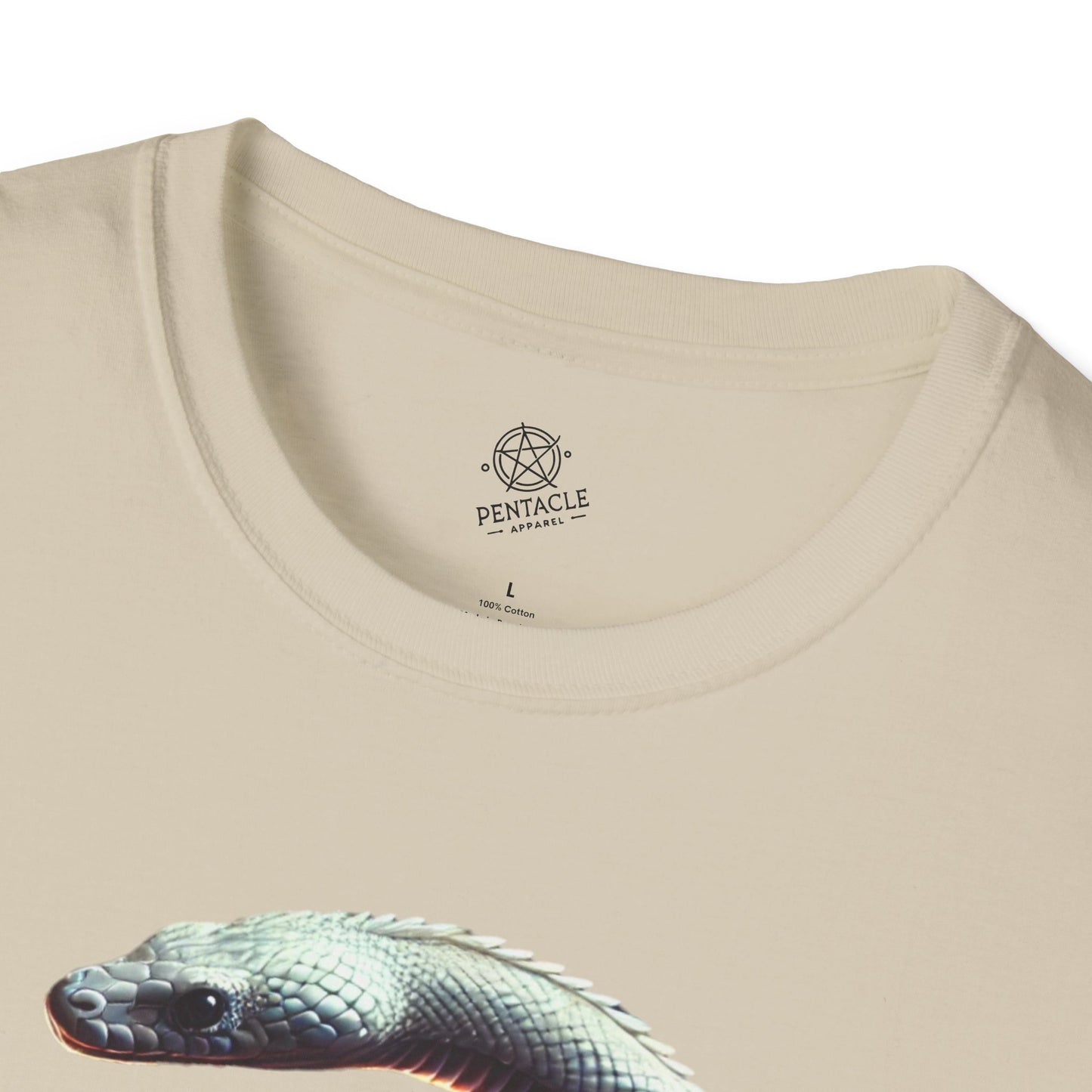 The Primordial Coil – Serpent & Cosmic Egg Tee