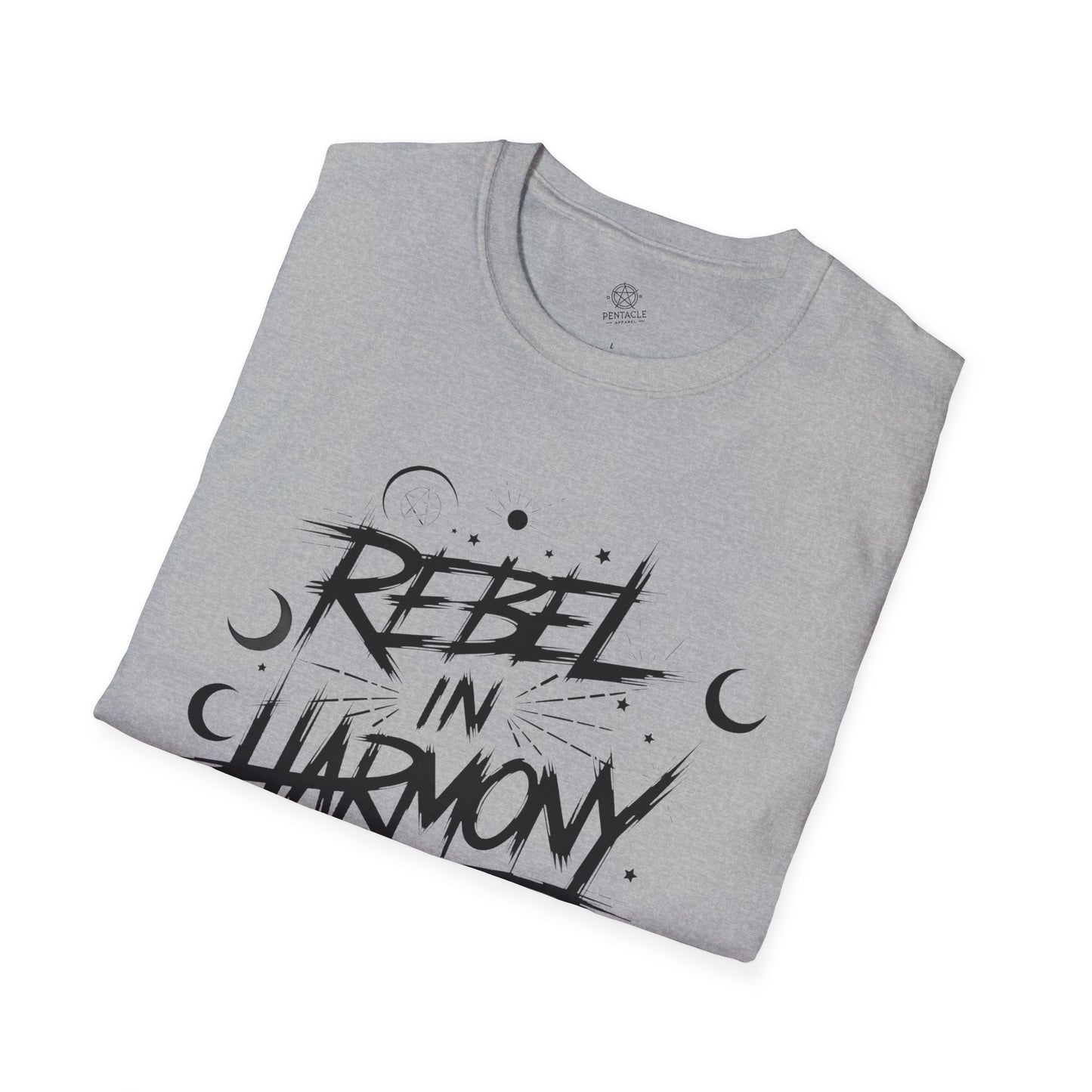 Rebel in Harmony Tee — For Witches Who Listen Between Beats