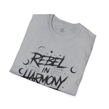 Rebel in Harmony Tee — For Witches Who Listen Between Beats