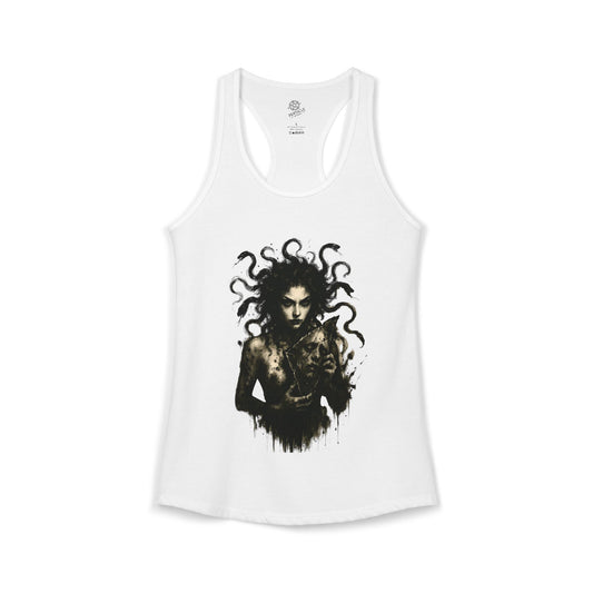 Ladies Ideal Racerback Tank - The Broken Mask