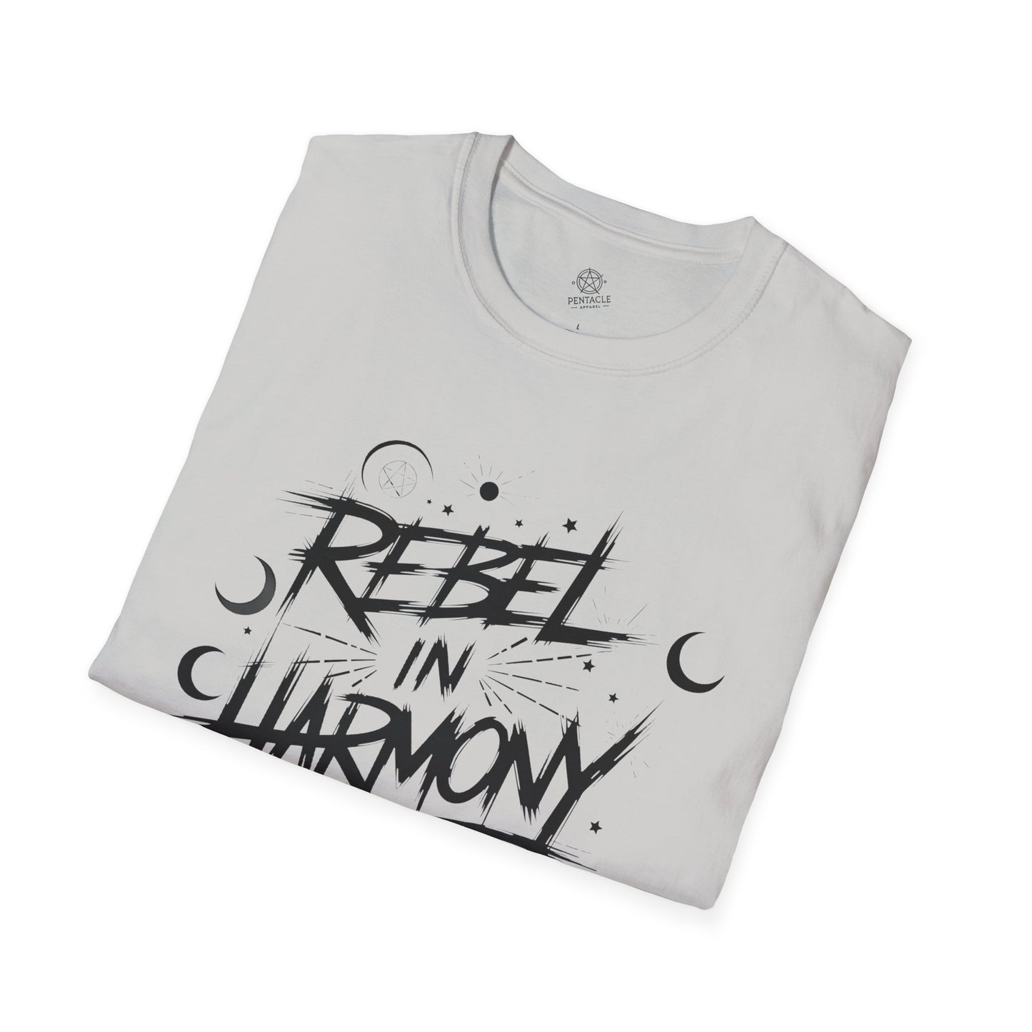 Rebel in Harmony Tee — For Witches Who Listen Between Beats
