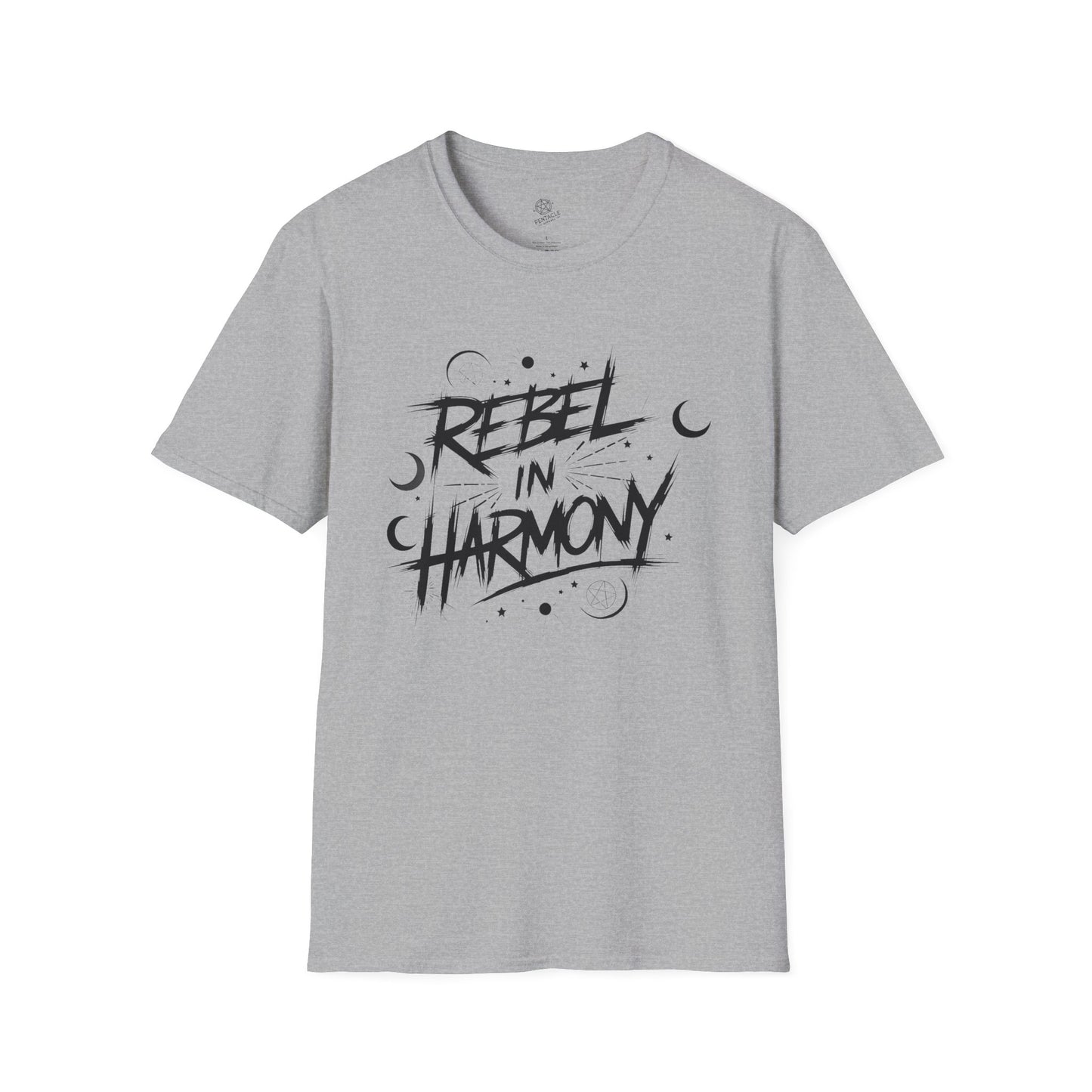 Rebel in Harmony Tee — For Witches Who Listen Between Beats