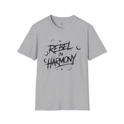 Rebel in Harmony Tee — For Witches Who Listen Between Beats