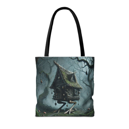 Baba Yaga’s House – The Tote with Legs - (AOP)