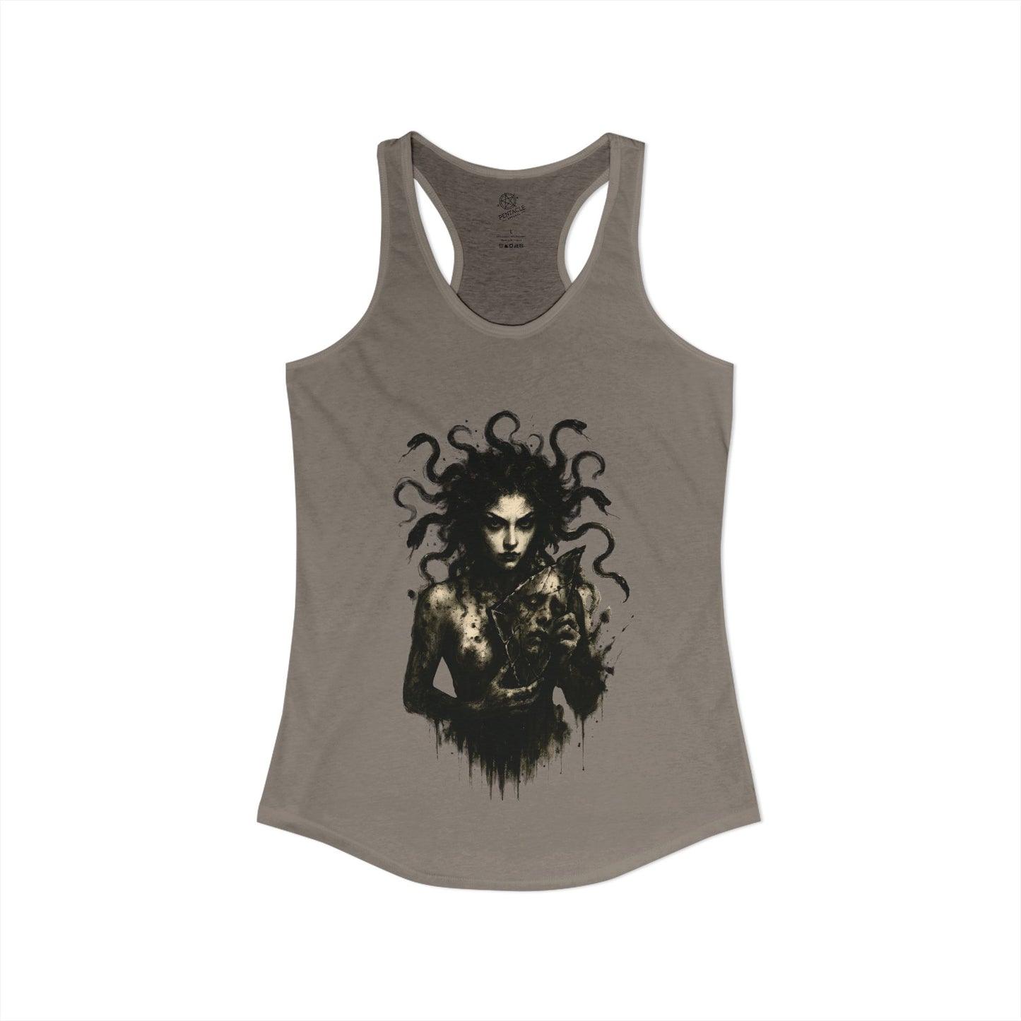 Ladies Ideal Racerback Tank - The Broken Mask
