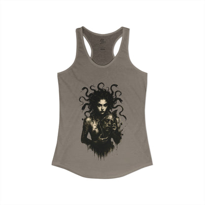 Ladies Ideal Racerback Tank - The Broken Mask