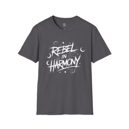 Rebel in Harmony Tee — For Witches Who Listen Between Beats